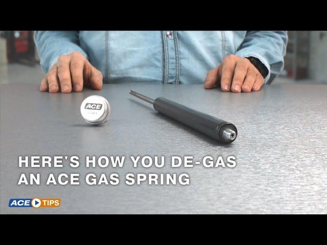 ACETips | Pressure adjustment in Gas Springs with ACE “DE GAS”