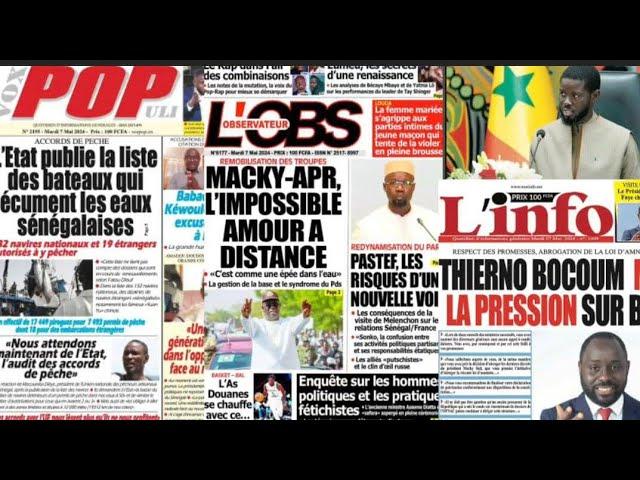 Revue De Presse - BAOL INFO TV Avec Abdou Khadre SECK Du Mardi 07 Mai 2024 - Abonnez-vous