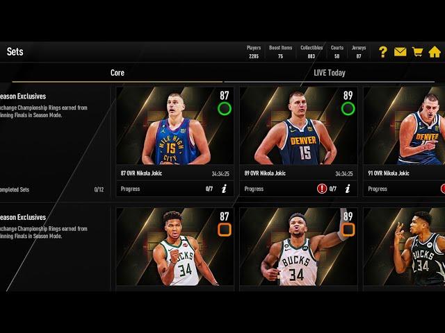 The Showdown, Season, And PVP Sets Are Ending Soon In NBA LIVE MOBILE Season 8