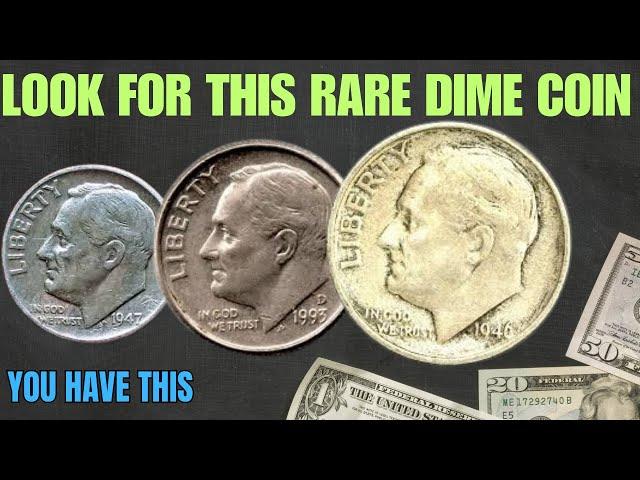 Retire Now-If You Have of These TOP 7 RARE Dimes Coins You Are In luck! DIMES WORTH MONEY !!