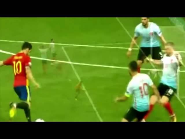 Spain vs Turkey Euro 2016 2-0 Nolito HD