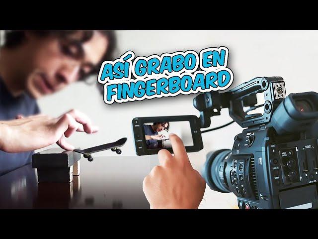 ¿COMO GRABAR EN FINGERBOARD VIDEOPARTES? | R2ARTUR