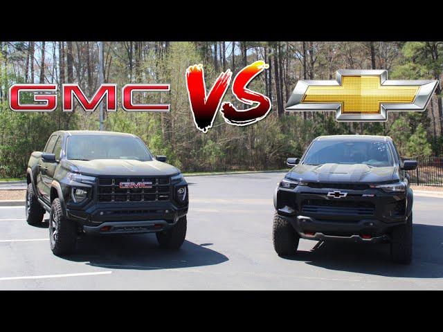 GMC Canyon AT4X VS Chevy Colorado ZR2 - Which Midsize Off Road Truck Is Better???