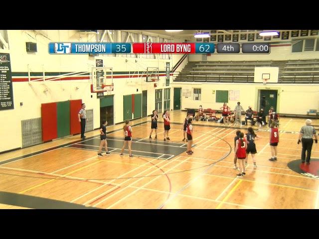 2022 VSSAA Basketball  Juvenile Girls SF: David Thompson vs Lord Byng [Feb 16, 2022]