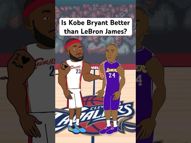 Is Kobe Bryant better than LeBron James? #nba