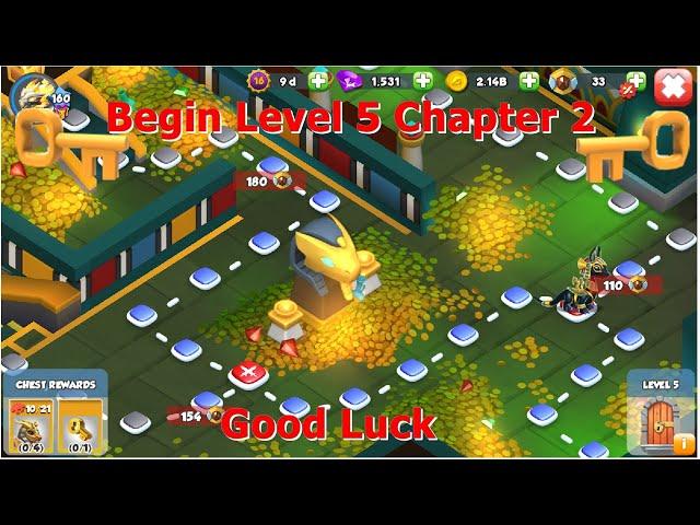 Begin Level 5 Chapter 2 Divine Party Basement Castle Event-Dragon Mania legends | DML