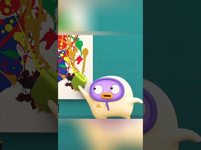 قط يفسد لوحه ب٩٠٠ الف دولار #كرتون #cartoon #كرتون #قصص #انمي