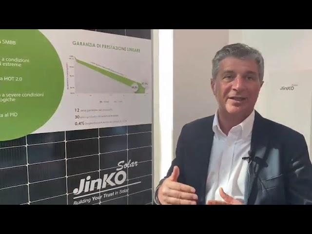 Le novità di Jinko Solar Co., Ltd. a K.EY 2023 raccontate da Alberto Cuter - la diretta Solare B2B