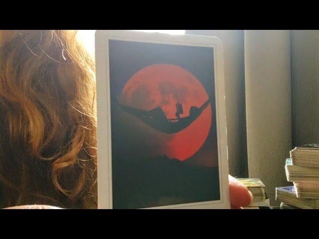 Total Lunar Eclipse Full Blood Moon ASMR Oracle Messages Energy Reading it's Time to Shine