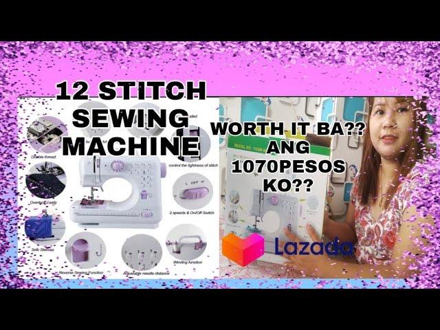 UNBOXING PORTABLE SEWING MACHINE MODEL NO. YASM-505A   |  ILONGGA LIVES IN CEBU