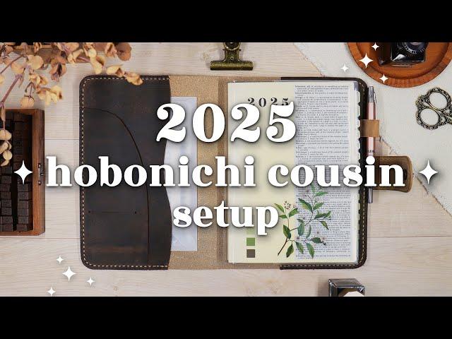  2025 Hobonichi Cousin Setup // My Daily Journal