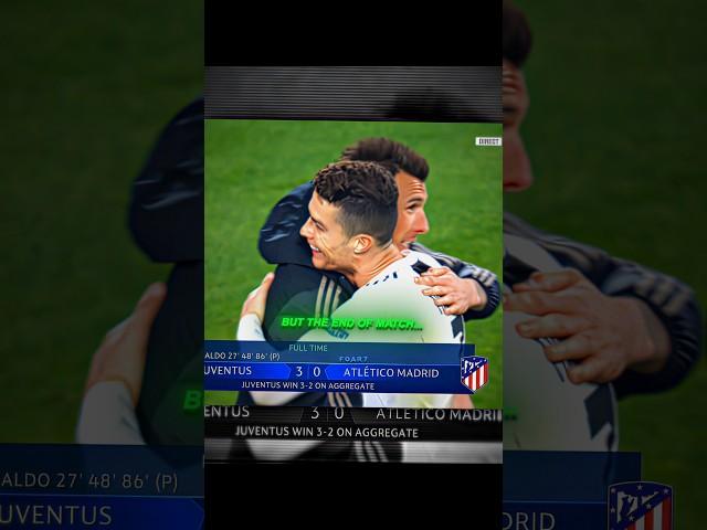 Ronaldo's comeback vs Atletico Madrid  #ronaldo #shorts #football #cristianoronaldo #viralvideo