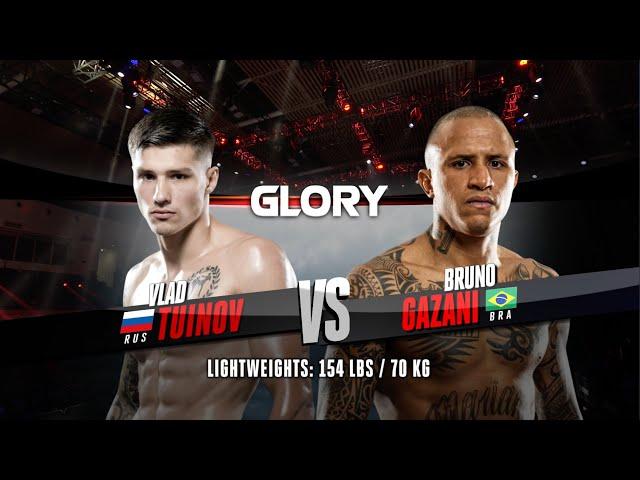 GLORY 73: Vlad Tuinov v Bruno Gazani