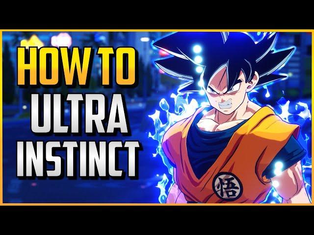 DBSZ ▰ How To Play Ultra Instinct Goku【Dragon  Ball Sparking Zero】