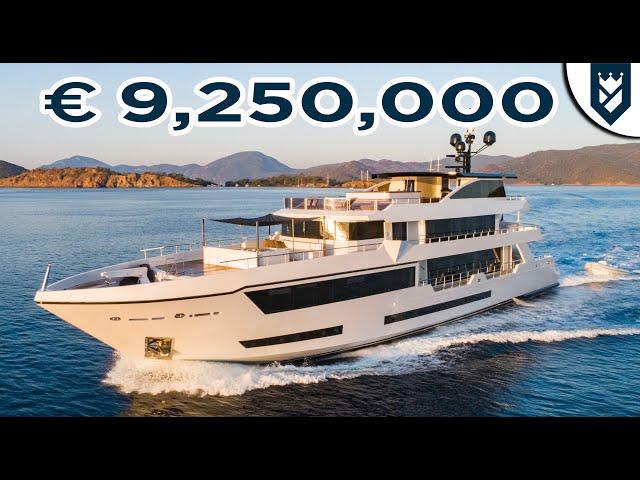 TAKE A LOOK AT THIS €9,250,000 43M CUSTOM YACHT