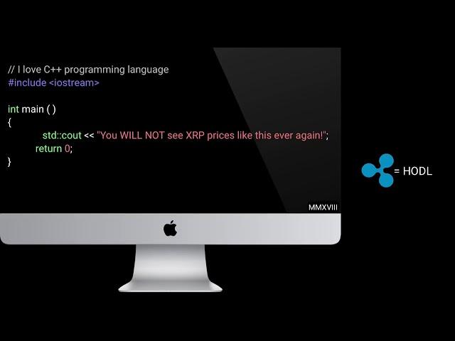 Ripple XRP Riddle #9  Follow the Coding in MMXVIII