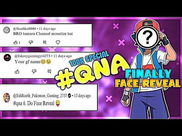 Face Reveal! 100K Special QNA Answers || @pokestary #pokemon #qna #pokestary