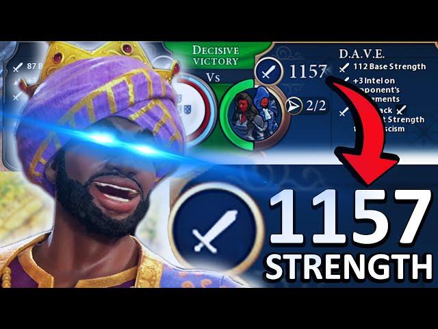 I Gained Over 1,000 Combat Strength In Civ 6 on DEITY And Discovered A Game-breaking BUG As Sundiata