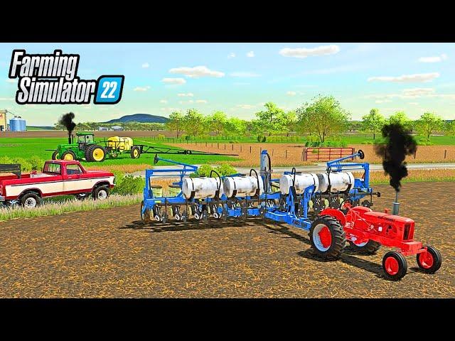 NEW DEMO AND PLANTING TRACTOR?! | Farming Simulator 22