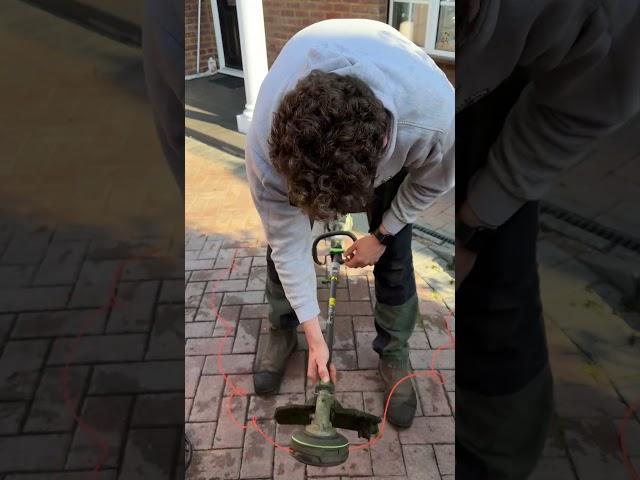 This is the  EGO STA1700 Line Trimmer Attachment.  #egopowerpluseu #satisfying #lawncare #ego