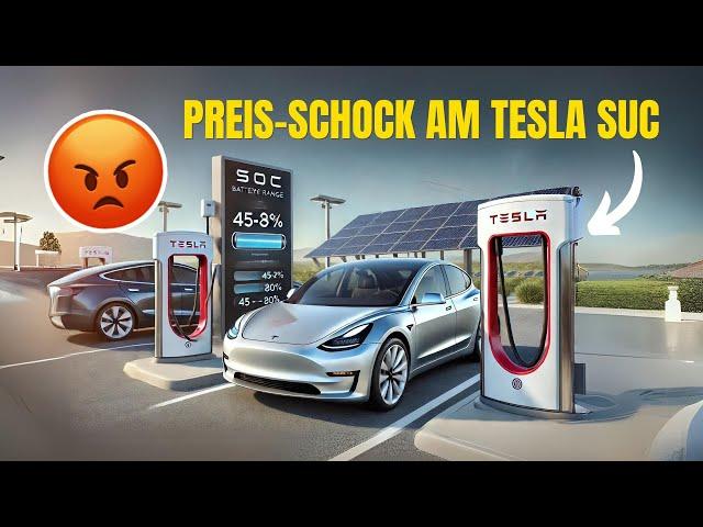 WAS ZUR HÖLLE? Tesla rechnet am Supercharger jetzt pro Minute ab!