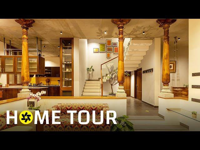 A 60X40 Bengaluru House inspired by local traditional houses of Karnataka (House Tour).