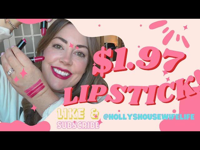 $1.97 Lipsticks!!!! Try on!