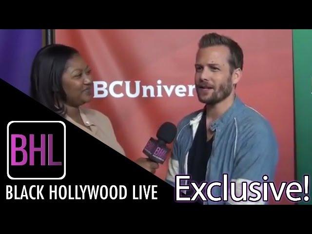 Gabriel Macht from USA's "Suits" @ NBC Winter Press Tour | Black Hollywood Live Interview