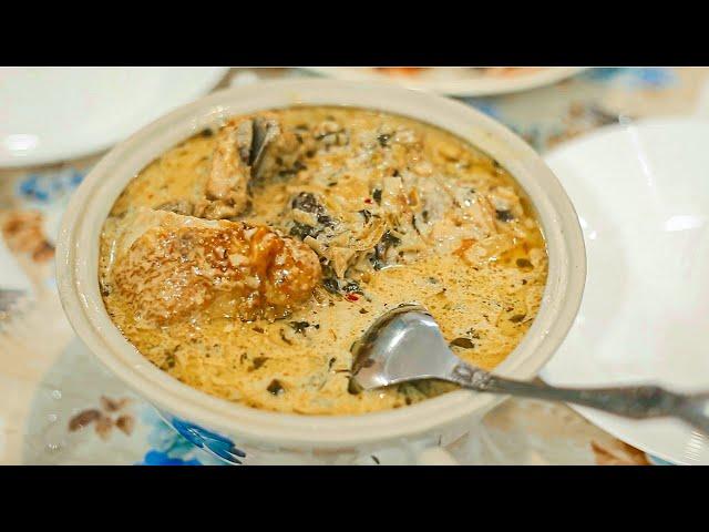 Шкмерули из сметаны(чкмерули)- вкуснейшая сливочная курица / Chicken in sour cream