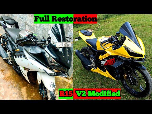 Yamaha R15 V2 (2016) Restoration & Modification 