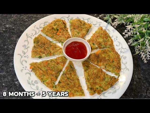 Healthy Vegetable Snack for Kids ( 8+ months- 5 Years Old) | Toddler Food Recipe | Healthy Snacks