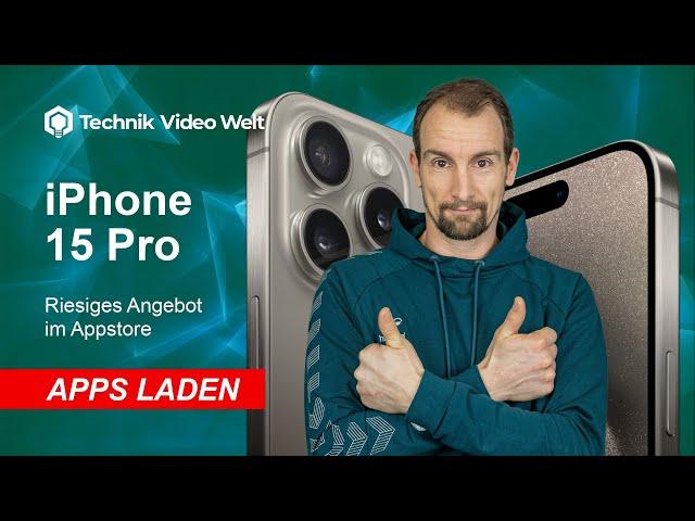 iPhone 15 Pro - Apps installieren •  • 1️⃣5️⃣ • ⬇️ • Anleitung | Tutorial