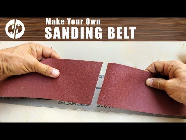 Make Your SANDING BELT at home | DIY Sanding Belt Joint