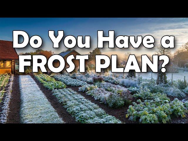 Frost Plan for Gardening