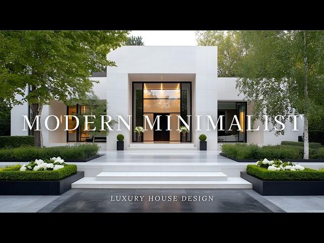 The New Definition of Luxury: Modern Minimalist House Design Ideas