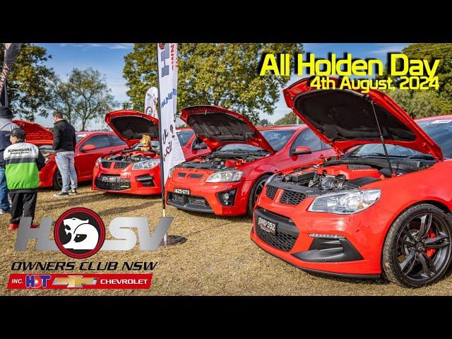 HSV Owners Club of NSW @ All Holden Day 2024