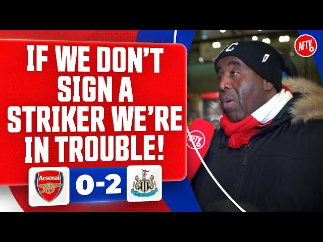 If We Don’t Sign A Striker We’re In Trouble! (Robbie) | Arsenal 0-2 Newcastle