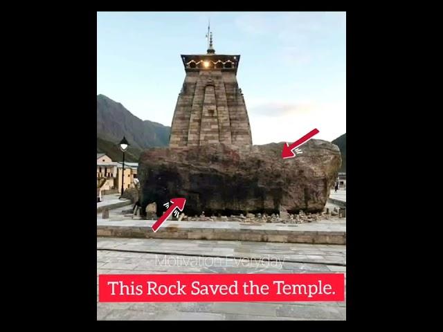 Kedarnath Temple 2013 disaster #Bhimshila #shorts