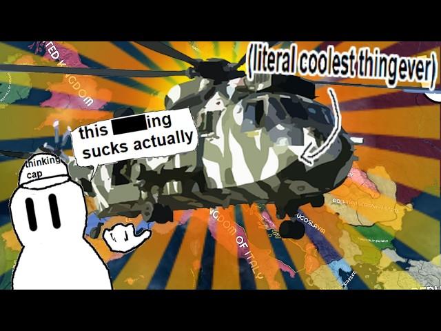Can You Beat HOI4 With ONLY HELICOPTERS?
