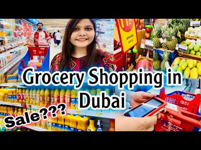 Grocery Shopping In Dubai | Budget Shopping in Dubai | Sale in Dubai | Grocery Shopping vlog #dubai