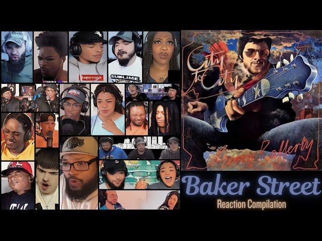 REACTION COMPILATION | Gerry Rafferty - Baker Street | Reaction Mashup