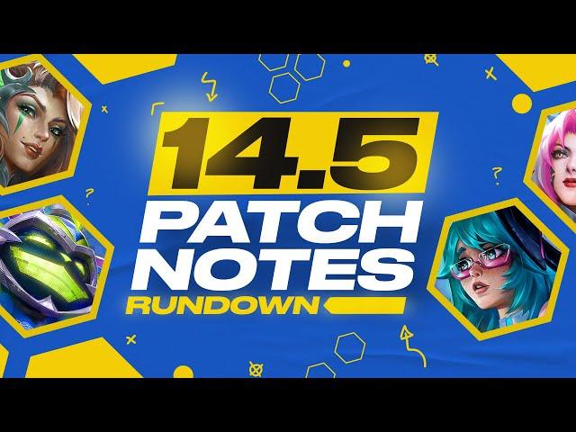 Frodan Reacts to the 14.5 Patch Notes Rundown