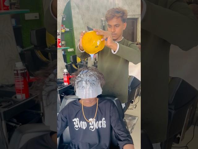How to global highlight hair colour #viral #hairstyle #trending #haircolor #highlights #youtube#like