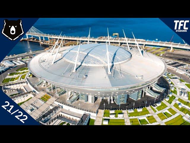 Russian Premier League Stadiums 2021/22