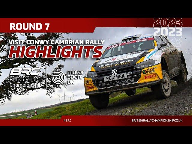 Visit Conwy Cambrian Rally | Pearson's perfect season finale'  I 2023 British Rally Championship