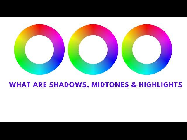 What Are Shadows, Midtones & Highlights...using the Color Wheels in Premiere Pro!