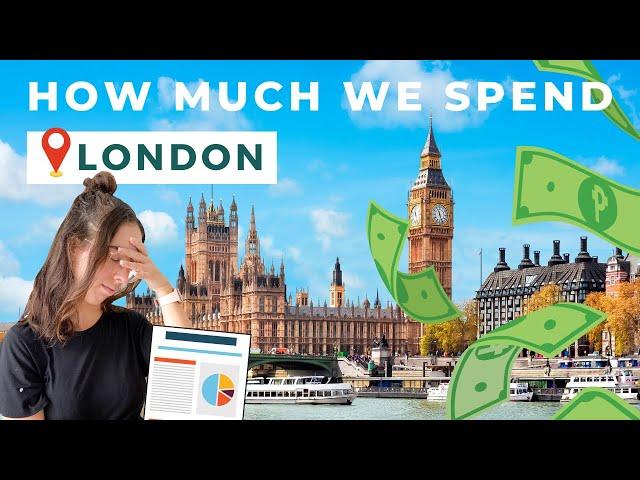 IS LONDON EXPENSIVE? How much we spend per month living in London, UK (2023) | Costs for 2 People