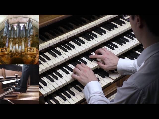 David Cassan Prélude et double fugue improvisé - l'orgue de la Basilique Notre-Dame-des-Victoires