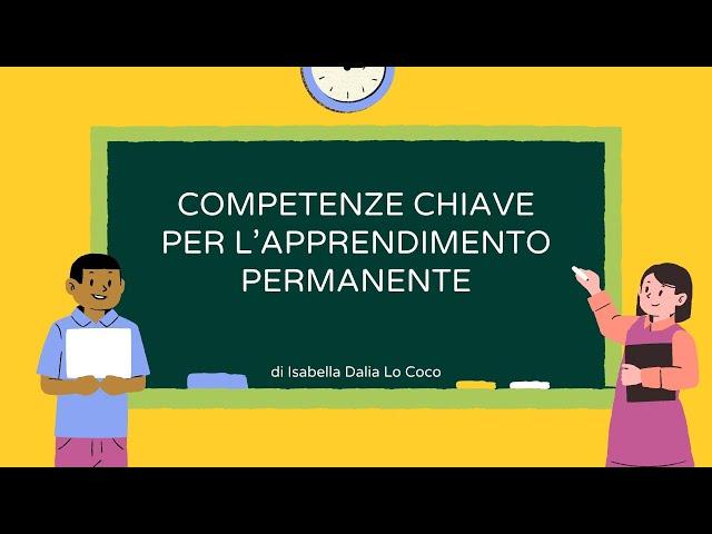 COMPETENZE CHIAVE PER L’APPRENDIMENTO PERMANENTE