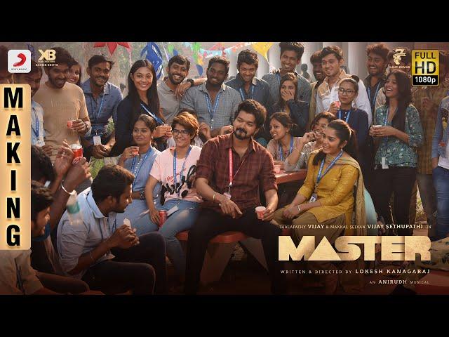 Master - Making Video | Thalapathy Vijay | Vijay Sethupathi | Anirudh | Lokesh